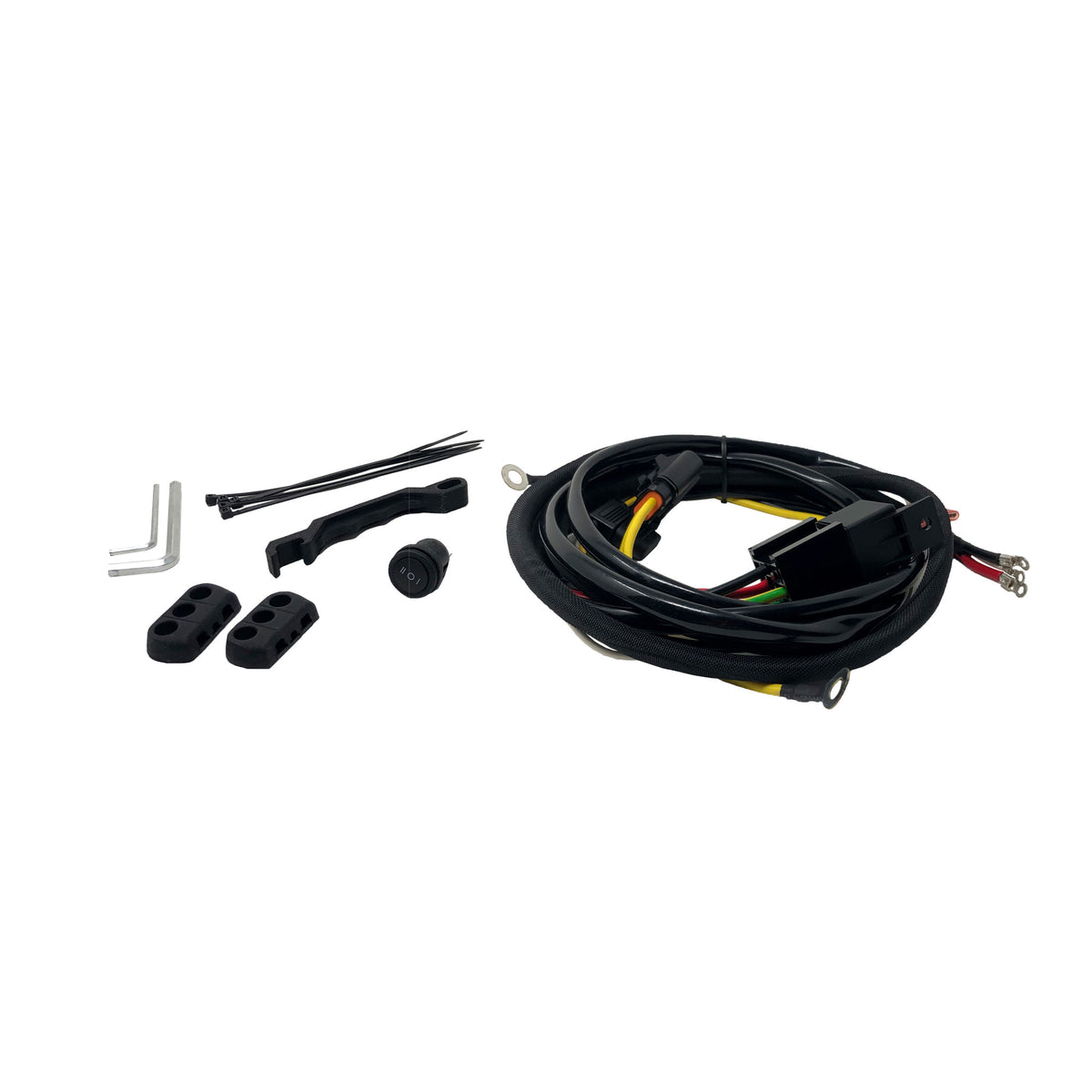 KC HiLiTES 6323 - FLEX ERA - LED Light Bar Wire Harness, Switch, Relay 1