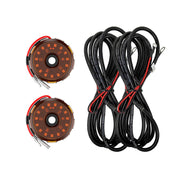 KC HiLiTES 6332 - KC Two-Light Add-On Cyclone V2 Kit - Amber - 2.5 Meters Long 4