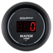 AutoMeter 6337 - GAUGE, WATER TEMP, 2 1/16", 340?F, DIGITAL, BLACK DIAL W/ RED LED 3