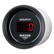 AutoMeter 6337 - GAUGE, WATER TEMP, 2 1/16", 340?F, DIGITAL, BLACK DIAL W/ RED LED 4