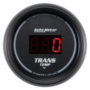 AutoMeter 6349 - GAUGE, TRANS TEMP, 2 1/16", 340?F, DIGITAL, BLACK DIAL W/ RED LED 3