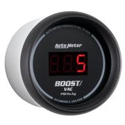 AutoMeter 6359 - GAUGE, VAC/BOOST, 2 1/16", 30INHG-30PSI, DIGITAL, BLACK DIAL W/ RED LED 5