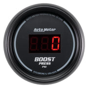 AutoMeter 6370 - GAUGE, BOOST, 2 1/16", 60PSI, DIGITAL, BLACK DIAL W/ RED LED 3