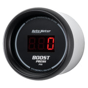 AutoMeter 6370 - GAUGE, BOOST, 2 1/16", 60PSI, DIGITAL, BLACK DIAL W/ RED LED 4