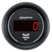 AutoMeter 6374 - GAUGE, NITROUS PRESSURE, 2 1/16", 1600PSI, DIGITAL, BLACK DIAL W/ RED LED 3