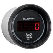 AutoMeter 6374 - GAUGE, NITROUS PRESSURE, 2 1/16", 1600PSI, DIGITAL, BLACK DIAL W/ RED LED 5