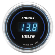 AutoMeter 6391 - GAUGE, STEREO VOLTAGE, 2 1/16", 19V, DIGITAL, COBALT 3