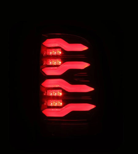 AlphaRex 640002 - LED Taillights Black Red 5