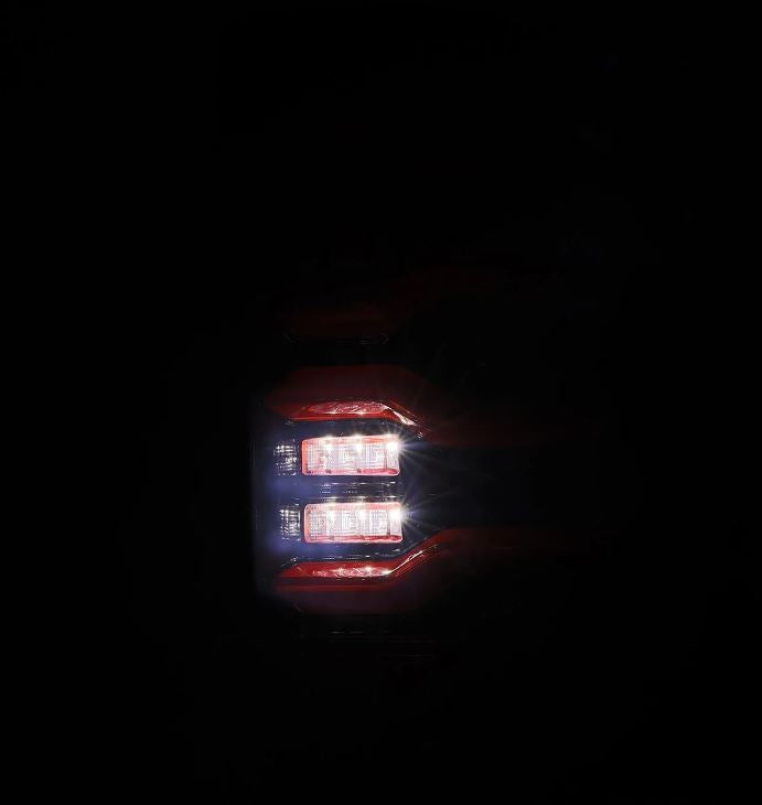 AlphaRex 640002 - LED Taillights Black Red