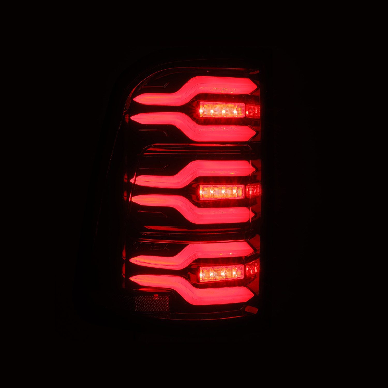 AlphaRex 640050 - LED Taillights Black Red 5