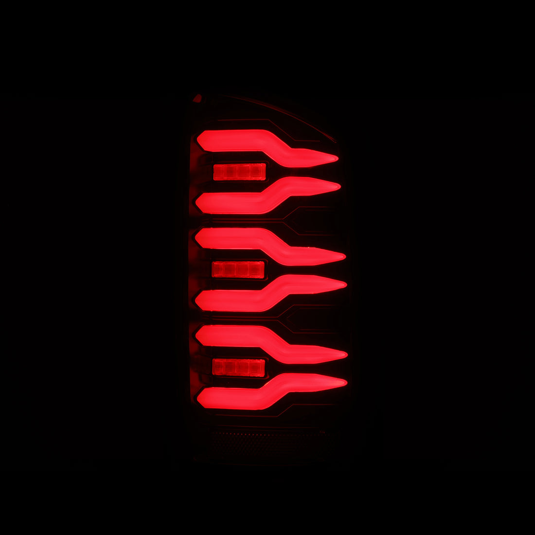 AlphaRex 641030 - LED Taillights Black Red 5