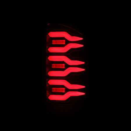 AlphaRex 641030 - LED Taillights Black Red 5