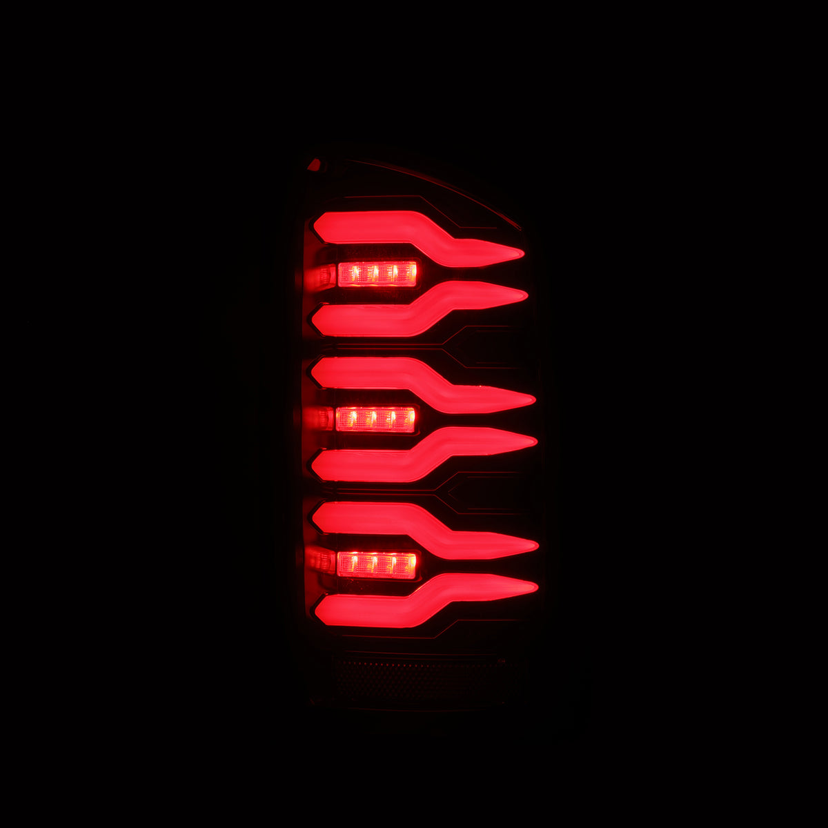 AlphaRex 641060 - LED Taillights Black Red 5