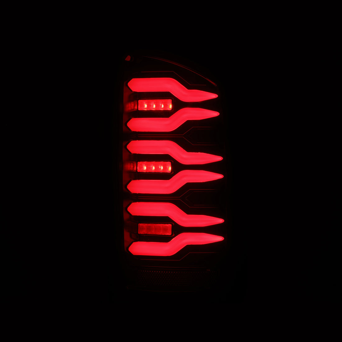 AlphaRex 641060 - LED Taillights Black Red