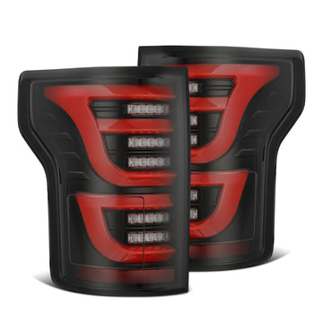 AlphaRex 652050 - LED Taillights Black Red 2