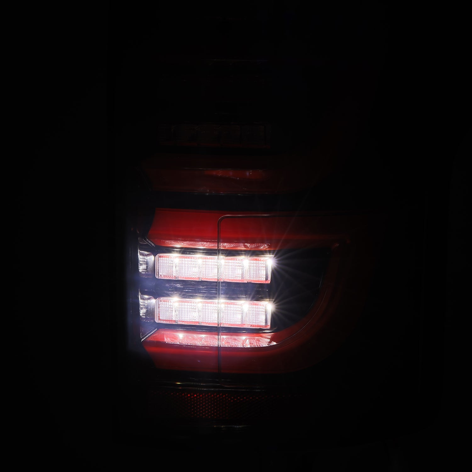 AlphaRex 652050 - LED Taillights Black Red