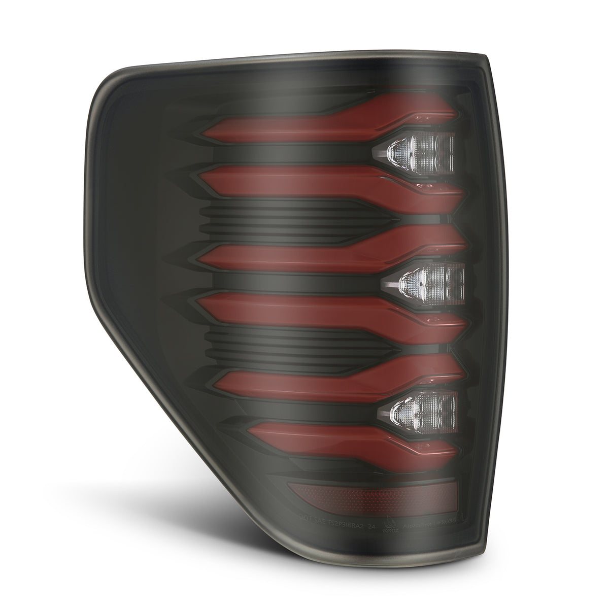 AlphaRex 653090 - LED Taillights Black Red 2