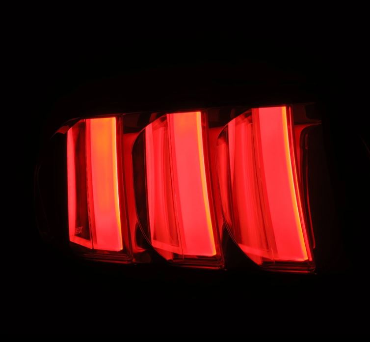 AlphaRex 655020 - Prismatic LED Taillights Black clear 3