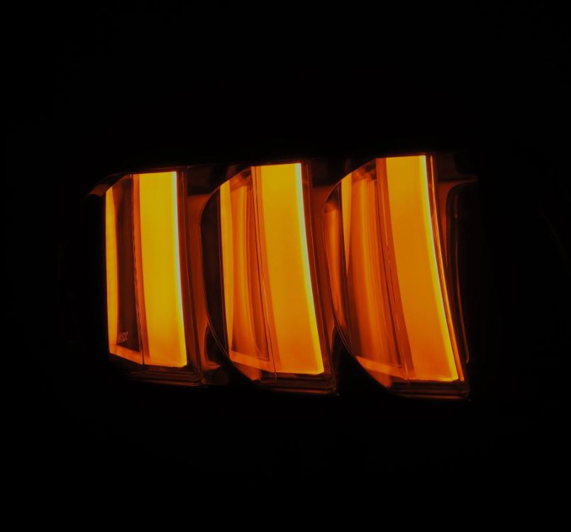 AlphaRex 655020 - Prismatic LED Taillights Black clear 4