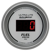 AutoMeter 6563 - GAUGE, FUEL PRESSURE, 2 1/16", 100PSI, DIGITAL, SILVER DIAL W/ RED LED 3
