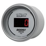 AutoMeter 6570 - GAUGE, BOOST, 2 1/16", 60PSI, DIGITAL, SILVER DIAL W/ RED LED 4