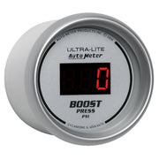 AutoMeter 6570 - GAUGE, BOOST, 2 1/16", 60PSI, DIGITAL, SILVER DIAL W/ RED LED 5