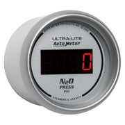AutoMeter 6574 - GAUGE, NITROUS PRESSURE, 2 1/16", 1600PSI, DIGITAL, SILVER DIAL W/ RED LED 5