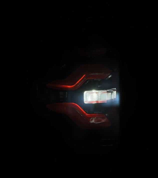 AlphaRex 658007 - LED Taillights Black Red 5