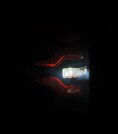 AlphaRex 658007 - LED Taillights Black Red 5