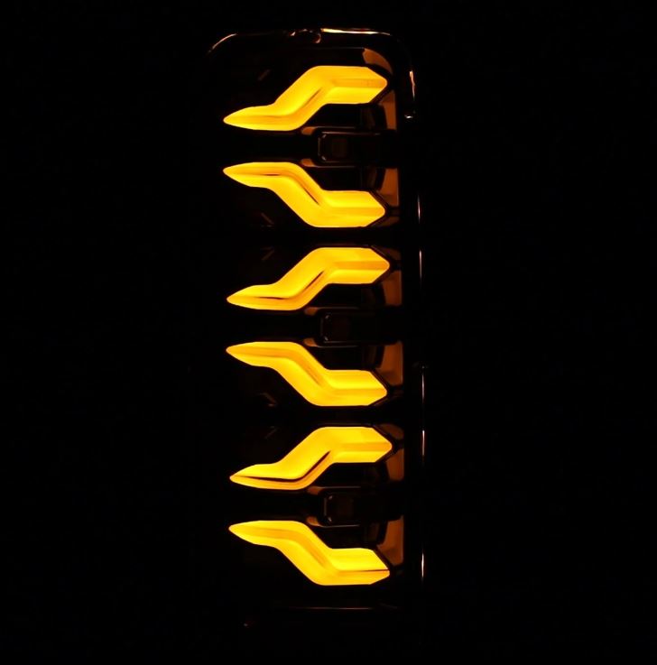 AlphaRex 658007 - LED Taillights Black Red
