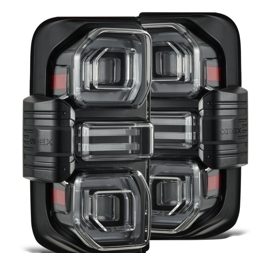 AlphaRex 659010 - Prismatic LED Taillights Black 2