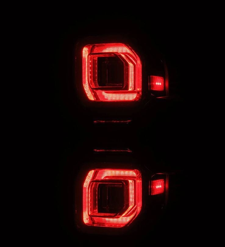 AlphaRex NA AlphaRex 659020 - Prismatic LED Taillights Alpha Black