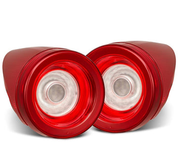 AlphaRex 668002 - Prismatic LED Taillights Red Clear 1