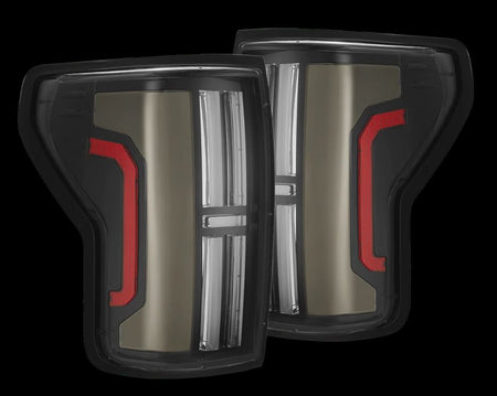 AlphaRex 670042 - Prismatic LED Taillights Black 2