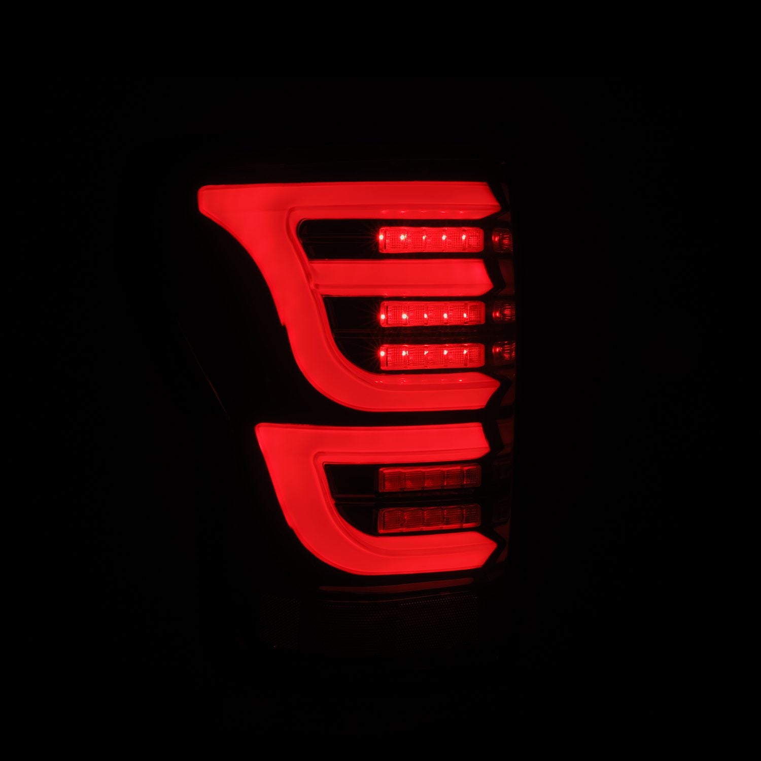 AlphaRex 670050 - LED Taillights Black Red 4