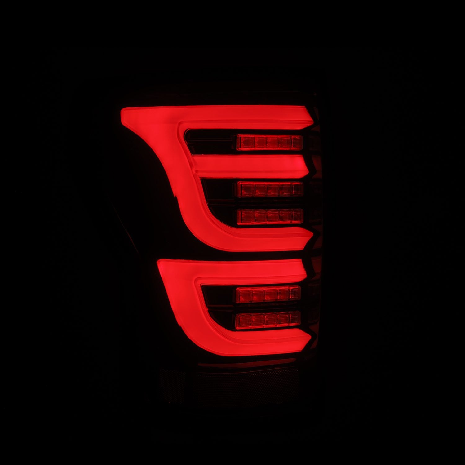 AlphaRex 670050 - LED Taillights Black Red 5