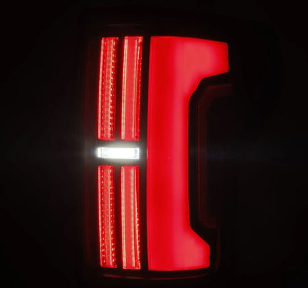 AlphaRex 670052 - Prismatic LED Taillights Black Red 5