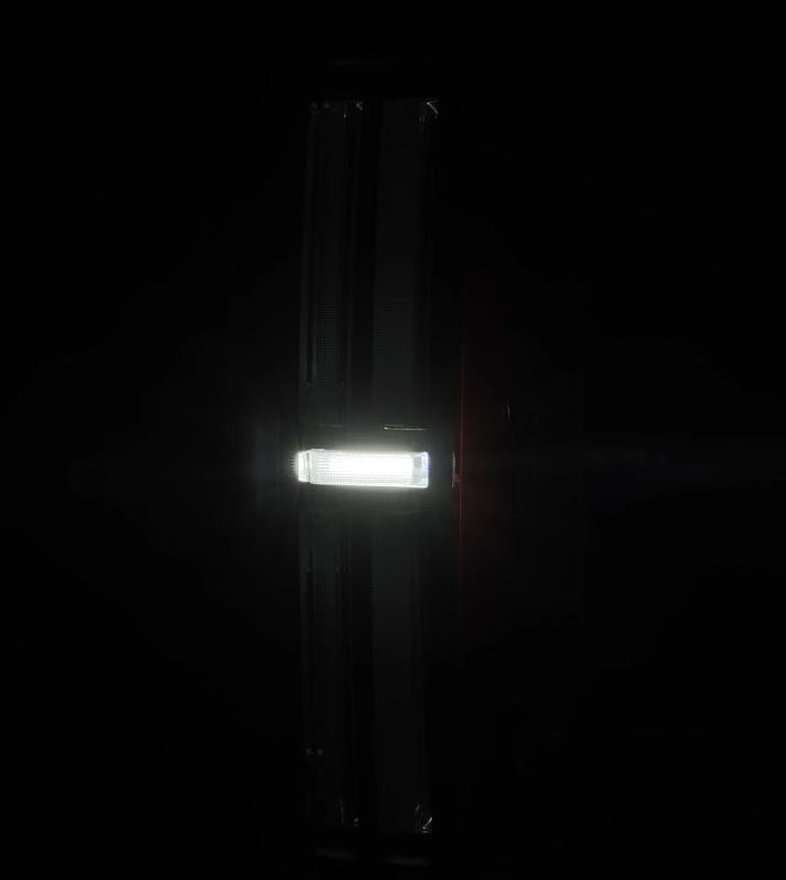 AlphaRex 670052 - Prismatic LED Taillights Black Red