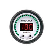 AutoMeter 6709-PH - GAUGE, FUEL/VOLT, 2 1/16" TWO CHANNEL, SELECTABLE, PHANTOM ELITE DIGITAL 5