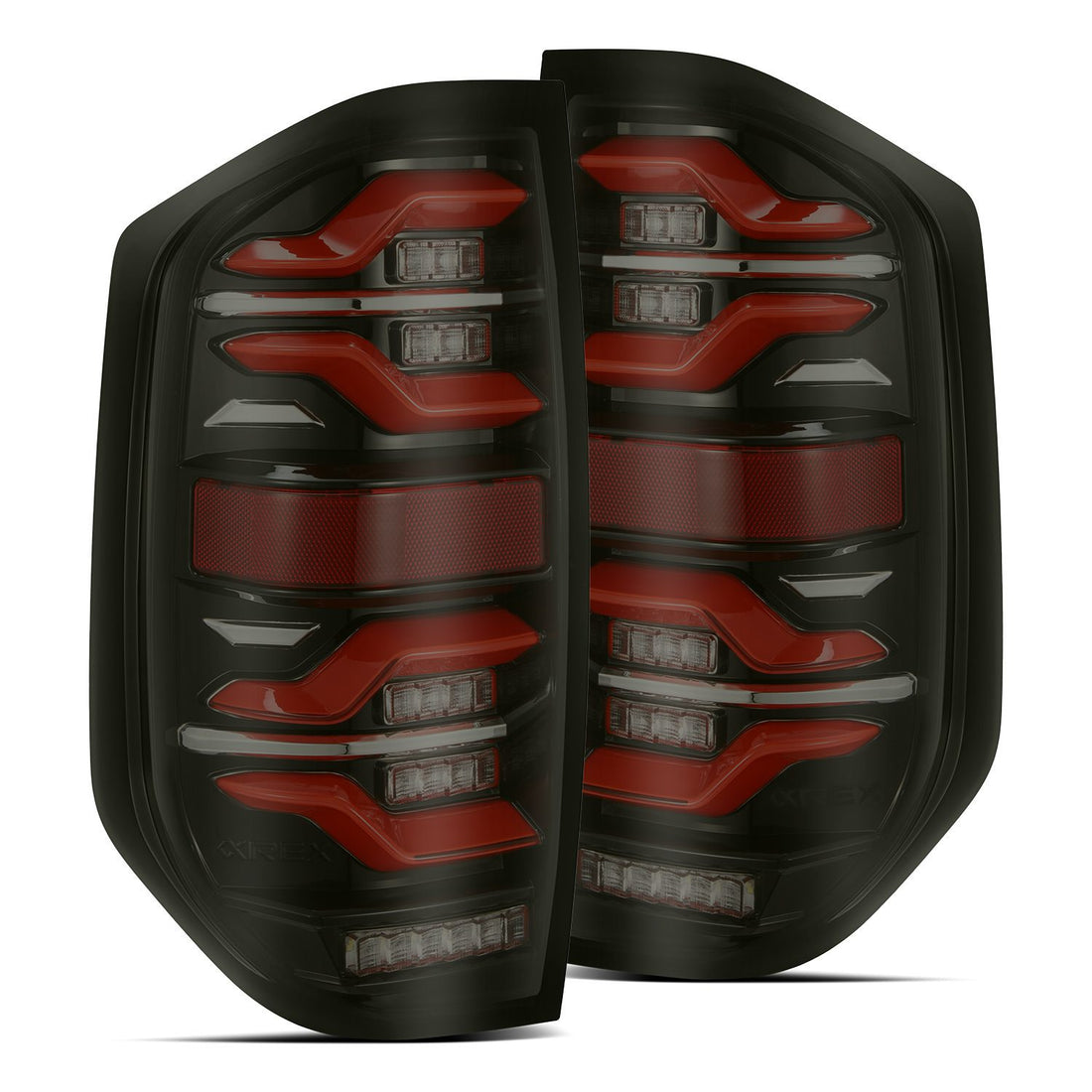 AlphaRex 672050 - LED Taillights Black-Red 2