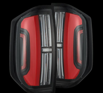 AlphaRex 672052 - Prismatic LED Taillights Black Red 3