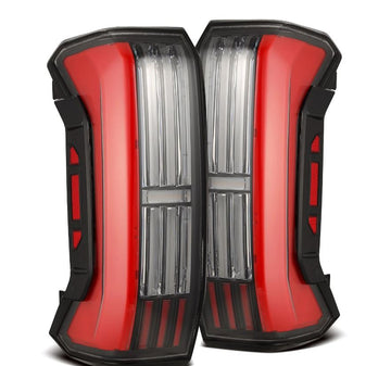 AlphaRex 673002 - Prismatic LED Taillights Black Red 2