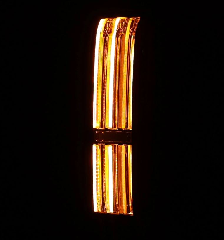 AlphaRex 673002 - Prismatic LED Taillights Black Red 5