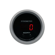 AutoMeter 6744-SC - GAUGE, PYROMETER, 2 1/16", TWO CHANNEL, SELECTABLE, SPORT-COMP ELITE DIGITAL