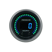 AutoMeter 6752-CB - GAUGE, PRESSURE, 2 1/16", TWO CHANNEL, SELECTABLE, COBALT ELITE DIGITAL