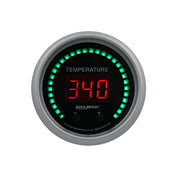 AutoMeter 6754-SC - GAUGE, FLUID TEMPERATURE, 2 1/16", 2 CHAN, SELECTABLE, SPORT-COMP ELITE DIGITAL 3