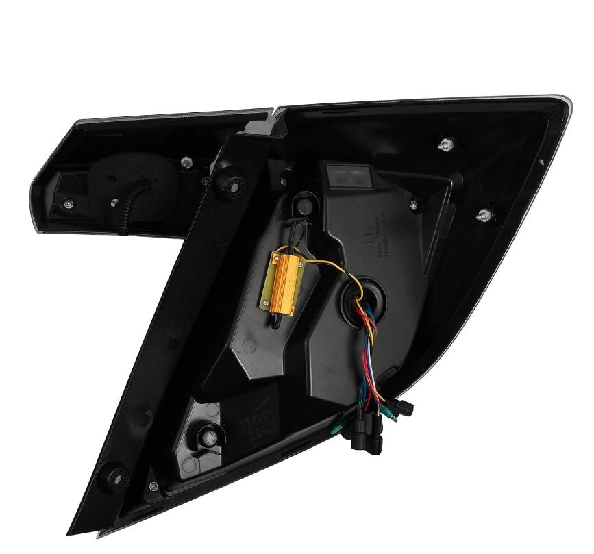 AlphaRex 676000 - Prismatic LED Taillights Black Red 3