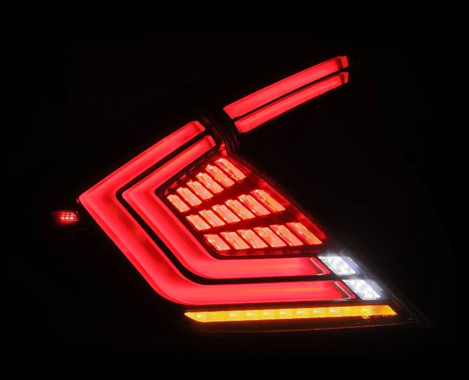 AlphaRex 676010 - Prismatic LED Taillights Smoke