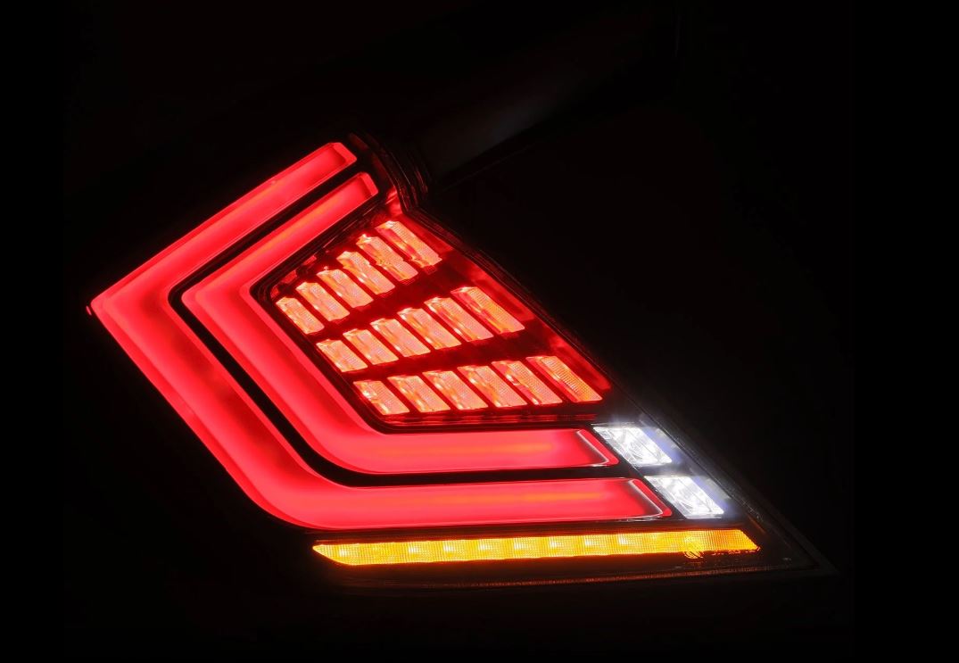 AlphaRex 676010 - Prismatic LED Taillights Smoke