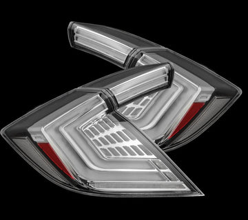 AlphaRex 676030 - Prismatic LED Taillights Clear 2